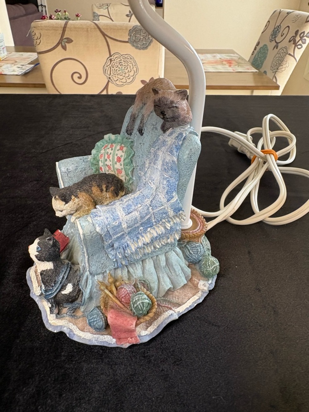 Vintage 80’s Kitten Table Lamp/ Desk Lamp Kitten Lamp Shade - Picture 13 of 13